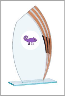 Trophée Personnalisé Médaillon 137-21-LO