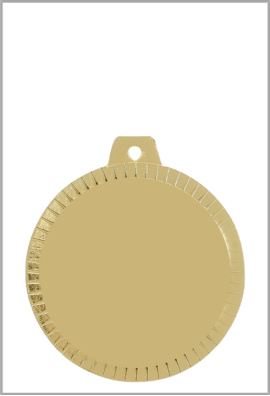 Médaille Ø 70 mm Logotée - X4-S