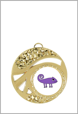 Médaille Logotée Ø 50 mm - 033-LO