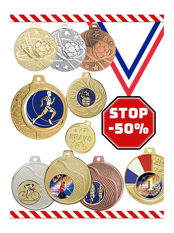 MÉDAILLES A L'UNITÉ