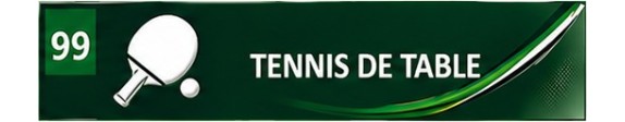 Tennis de table