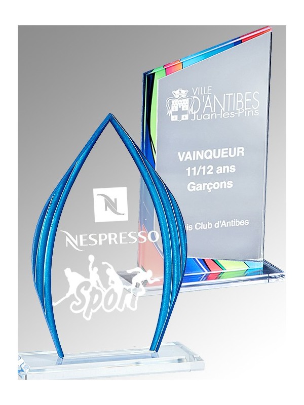 ACRYGLASS GRAVURE LASER DE VOTRE LOGO