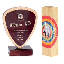 TROPHÉES BOIS PERSONNALISÉS