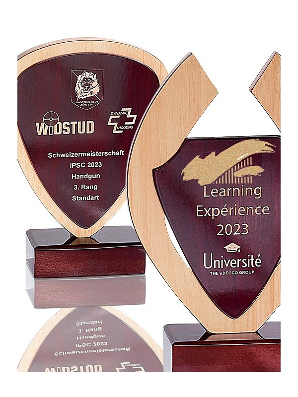 BOIS GRAVURE LASER DE VOTRE LOGO