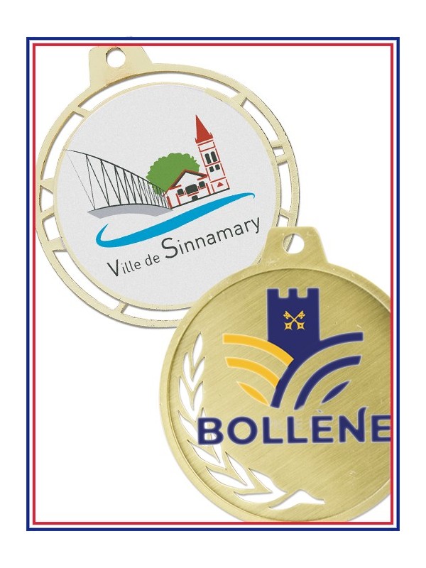 MÉDAILLES PERSONNALISÉES : LOGO & BLASON DE VILLE