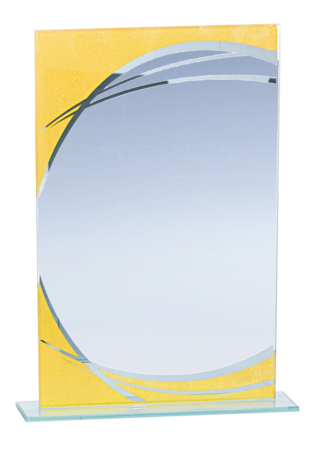 Trophée Verre Personnalisé 162-11-CLI
