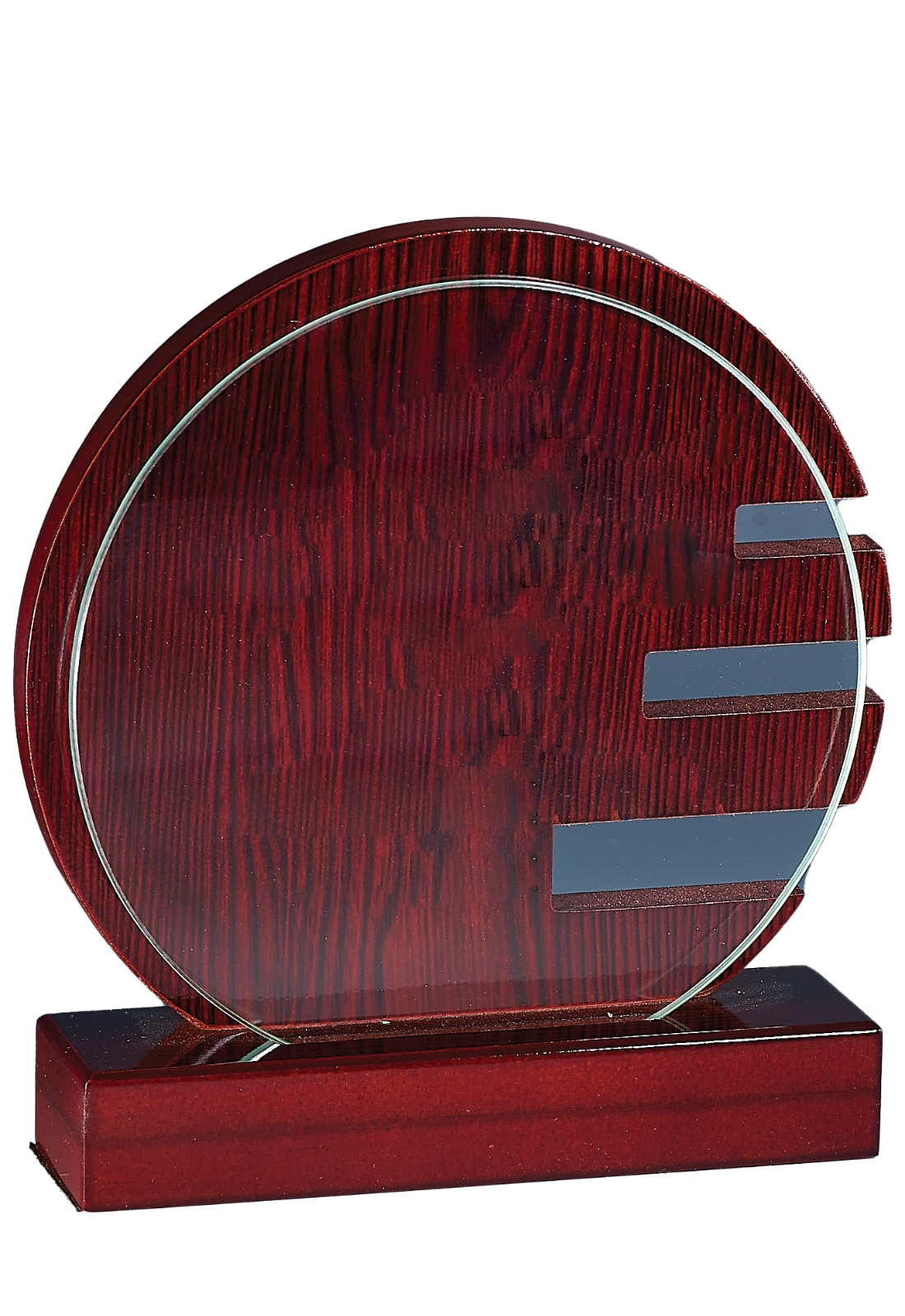 Trophée Verre & Bois Personnalisé 163-11-CLI