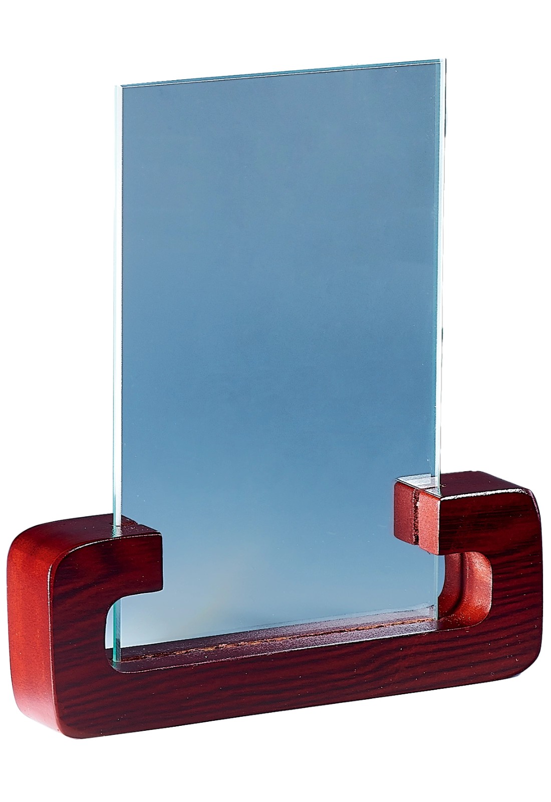 Trophée Verre & Bois Personnalisé 163-31-CLI