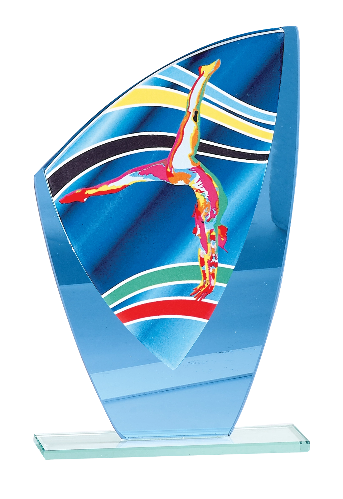 Trophée Verre Gymnastique 66207