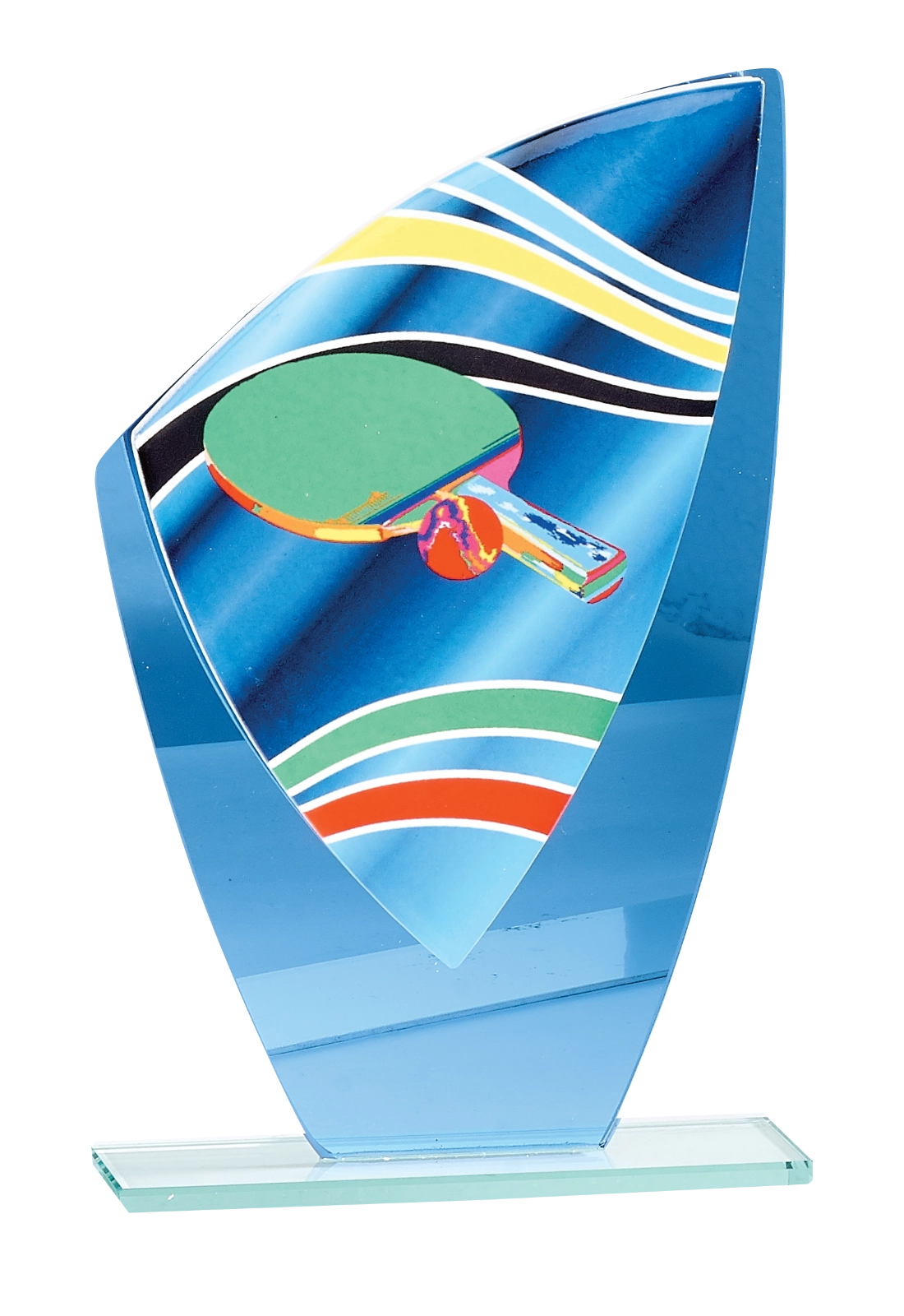 Trophée Verre Tennis de table 66216