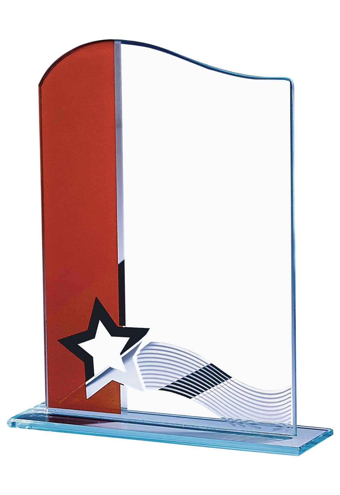 Trophée Verre Personnalisé 124-11-BJ