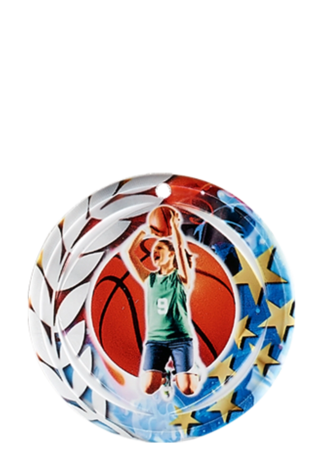 Médaille Ø 70 mm Basket  - NA03