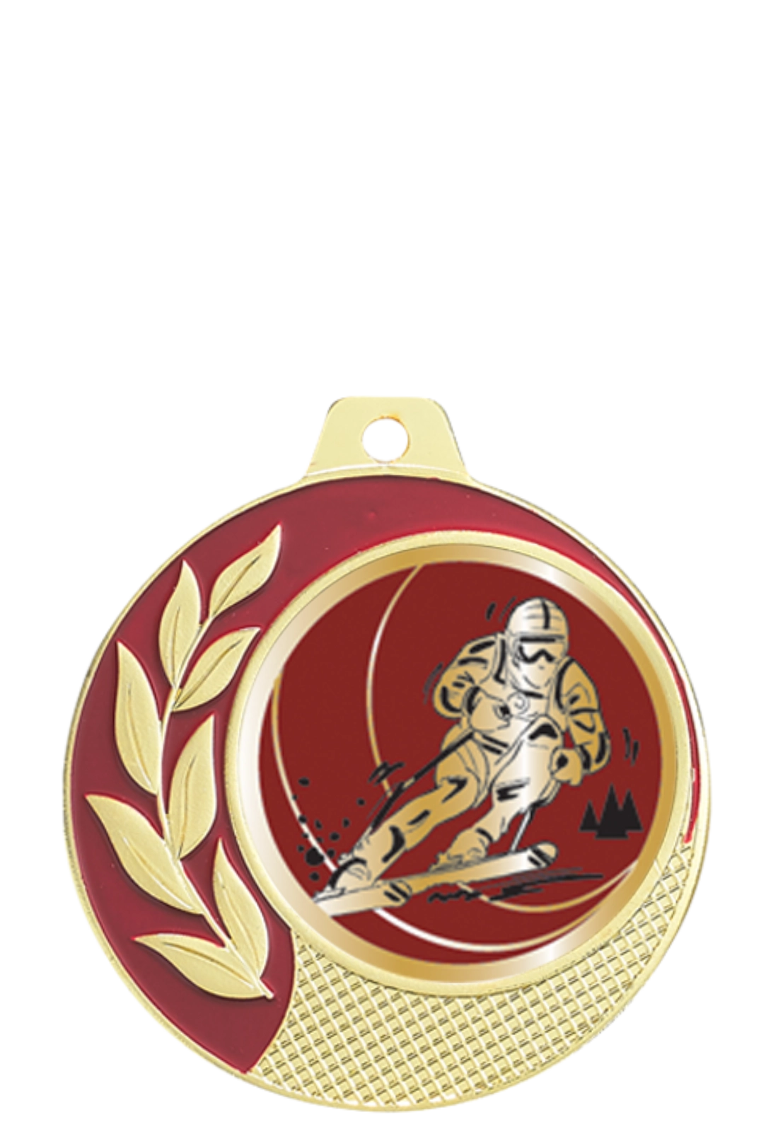 Médaille Ø 70 mm Ski alpin/fond  - CZ22