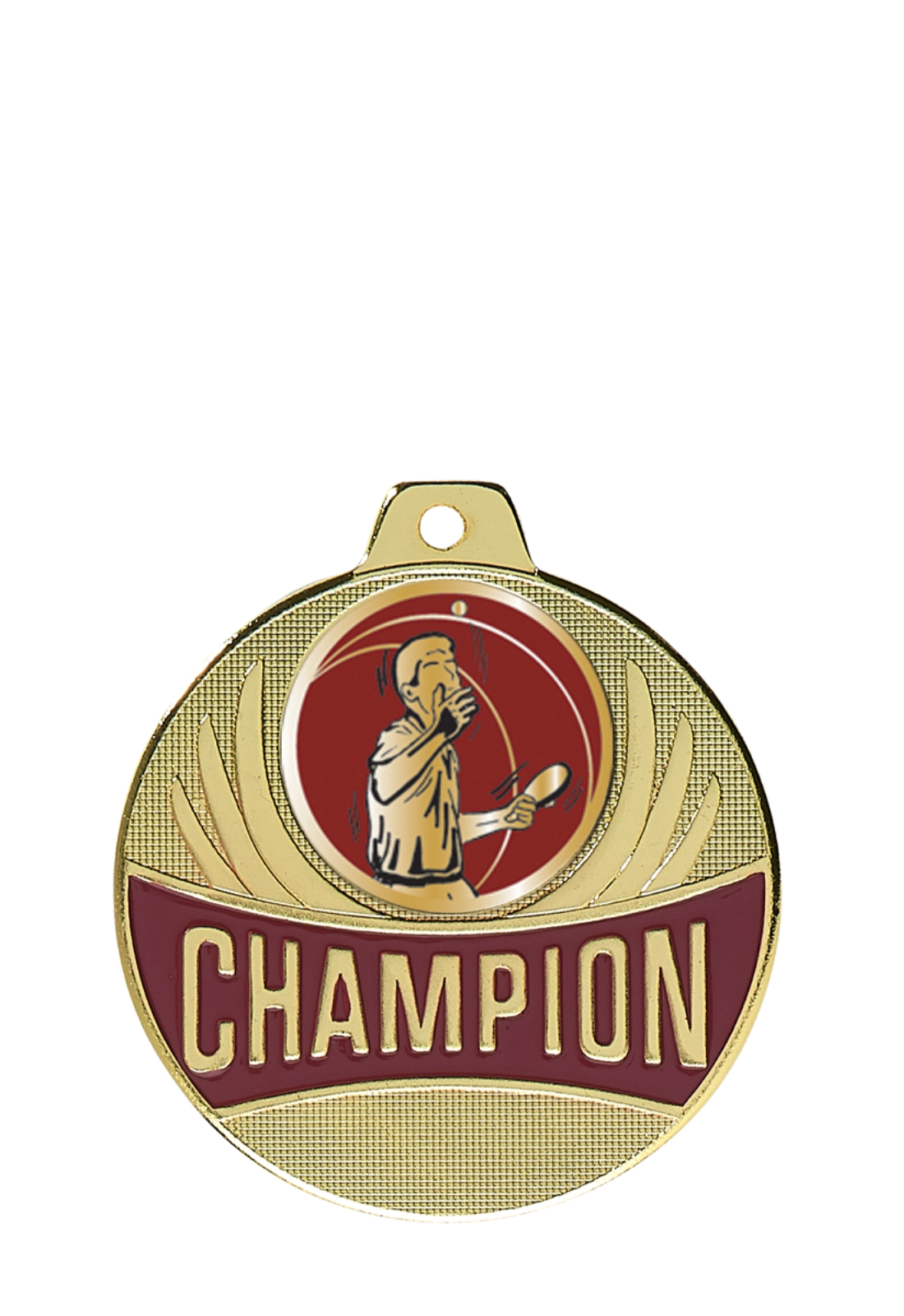 Médaille Ø 50 mm Tennis de table  - CX20