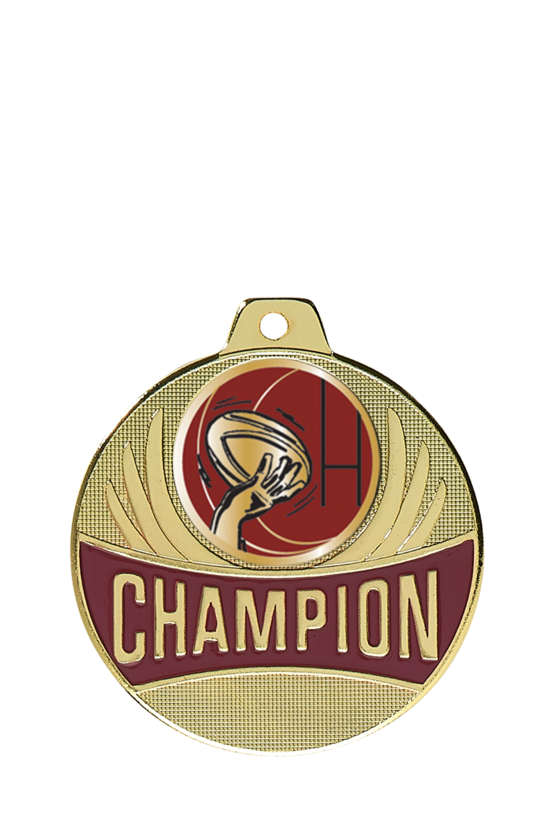 Médaille Ø 50 mm Rugby  - CX21